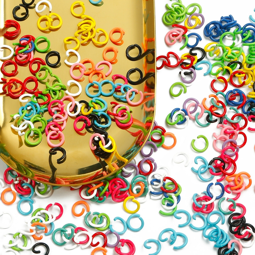 Ring Bulat Buka Tutup Warna Ring Sambung Aksesoris