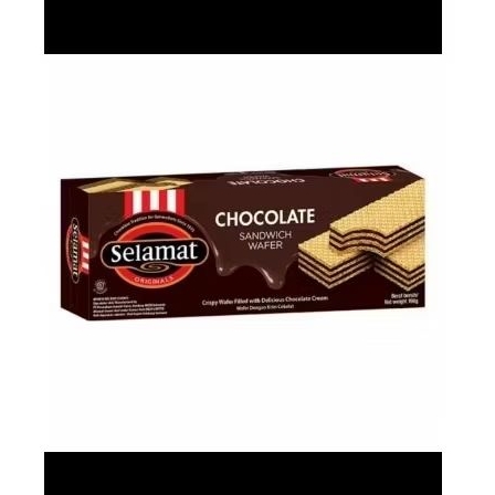 

wafer selamat chocolate