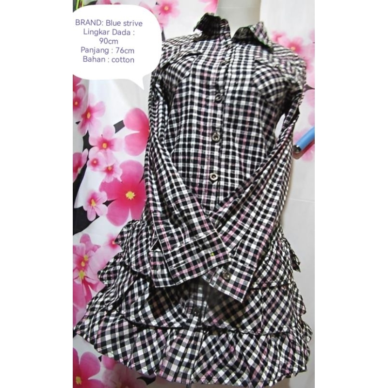kawaii Plaid dress