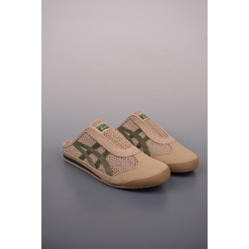 Onitsuka Mexico 66 Sabot Beige Green BNIB
