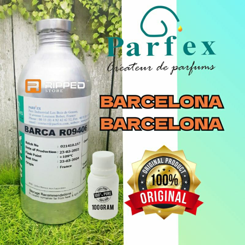 100ML Barca Bibit Parfum Murni Barcelona Original Parfex