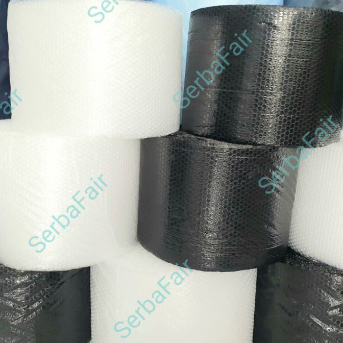 

Extra Bubble Wrap HitamBening 3CMX5M Ekonomis Bubblewrap Bandung