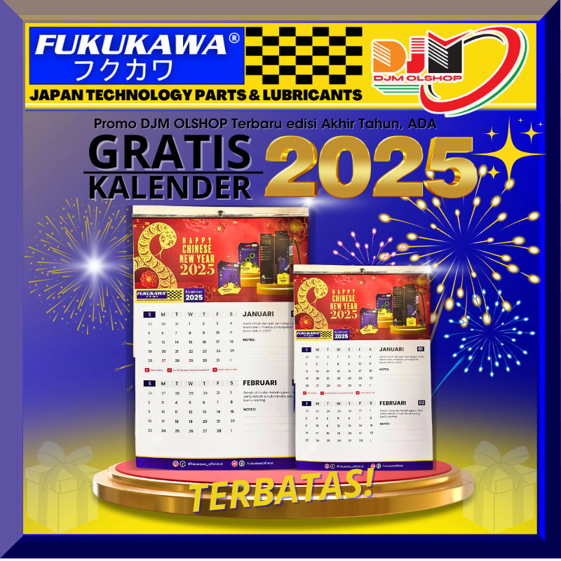 

Promo Terbaru edisi Akhir Tahun, Ada Gratis Kalender 2025 Bergambar KEREN FUKUKAWA