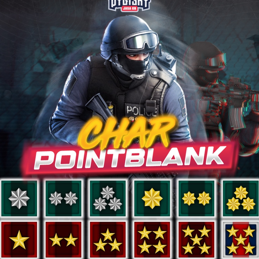 PRODUK UNGGULAN CHAR POINTBLANK  CHAR PB  MAJOR FULL TITLE  BINTANG FULL TITLE  POINTBLANK  GAME PC 