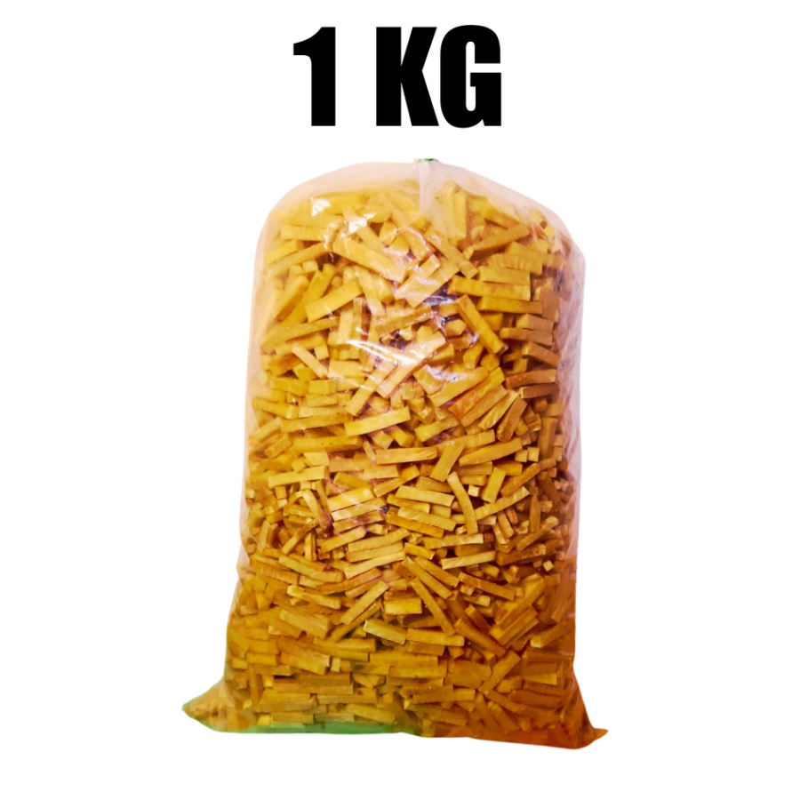 

KESEMPATAN TERBATAS 1KG KERIPIK STIK SUKUN MENTEGA GRADE A Stik Sukun Mentega Enak Kemasan 5Gr 1Kg Renyah Gurih Asin Enak Murah Halal Camilan Kripik