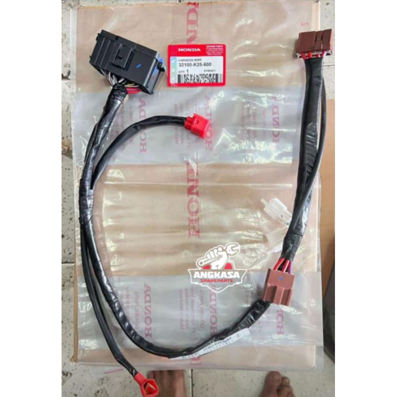 Sub Harness, Kabel Baterai, Kabel Aki, Kabel Sikring Beat pop Beat F1 2015-2016 K25
