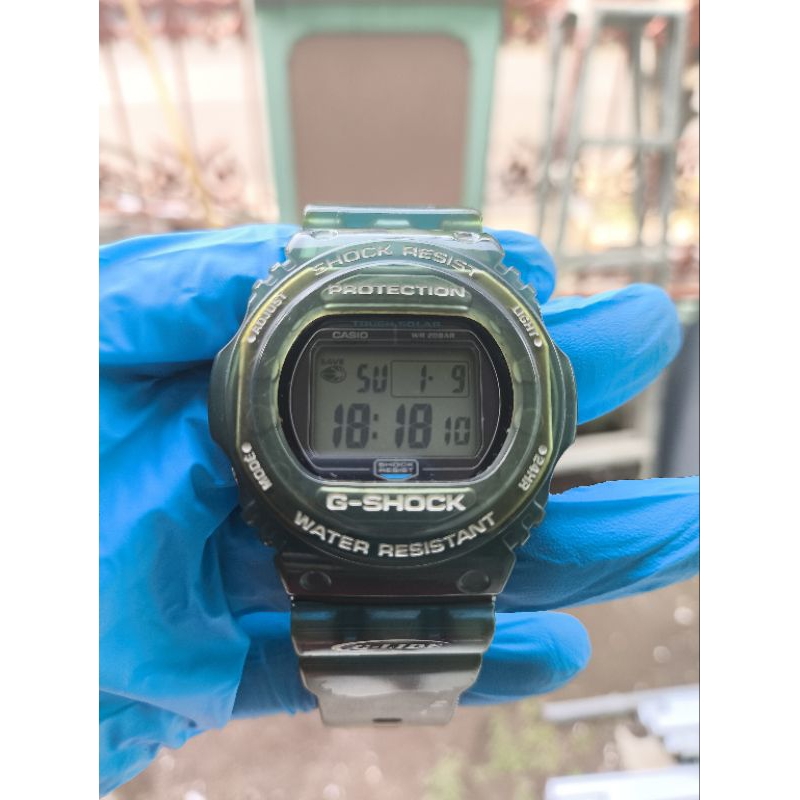 (Harga Net) Jam Tangan Casio G-Shock GL-240 G-Lide All Original BNB Jelly Transparan Tough Solar (Ba
