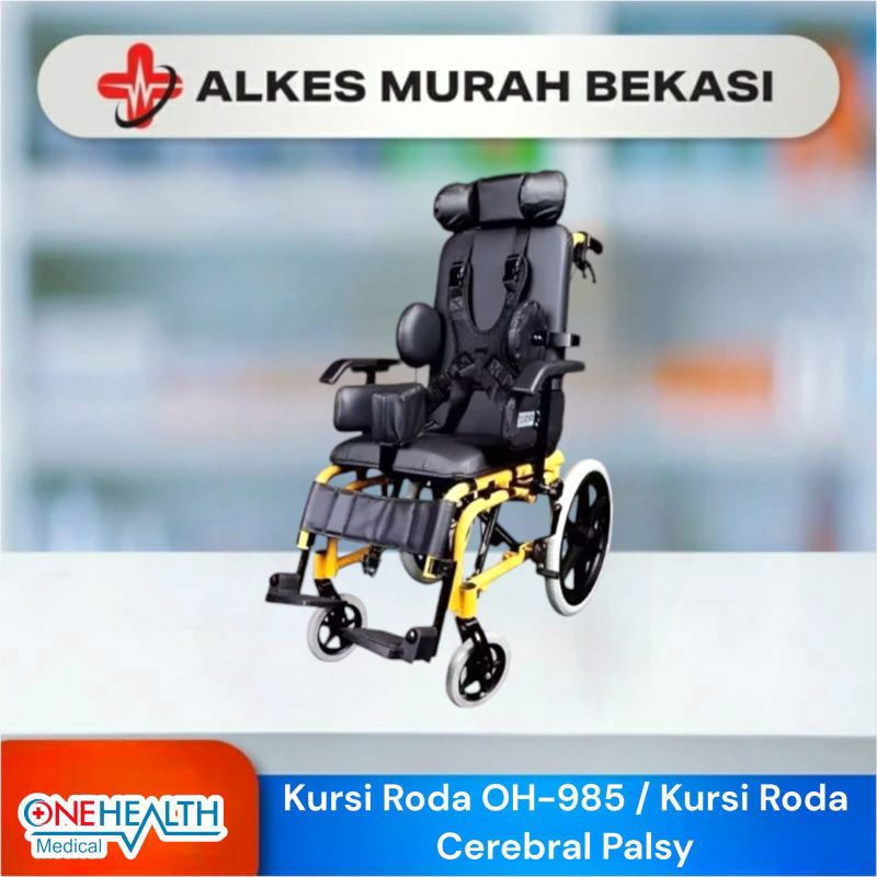 ONEHEALTH Kursi Roda Anak OH-985 / Kursi Roda Cerebral Palsy
