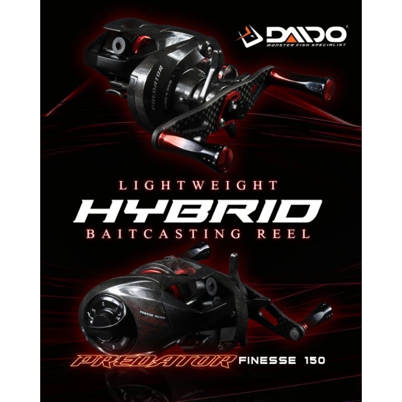 REEL DAIDO PREDATOR BC FINESSE 150 SW / REEL BC PREDATOR