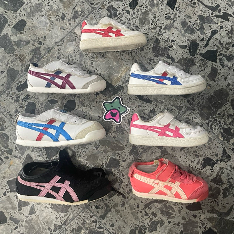 Sepatu Onitsuka Tiger Mexico Preloved/Second Kids/Toddler/Anak Original