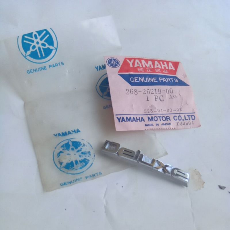 emblem decal stang stir yamaha U5 U7 268-26219-00