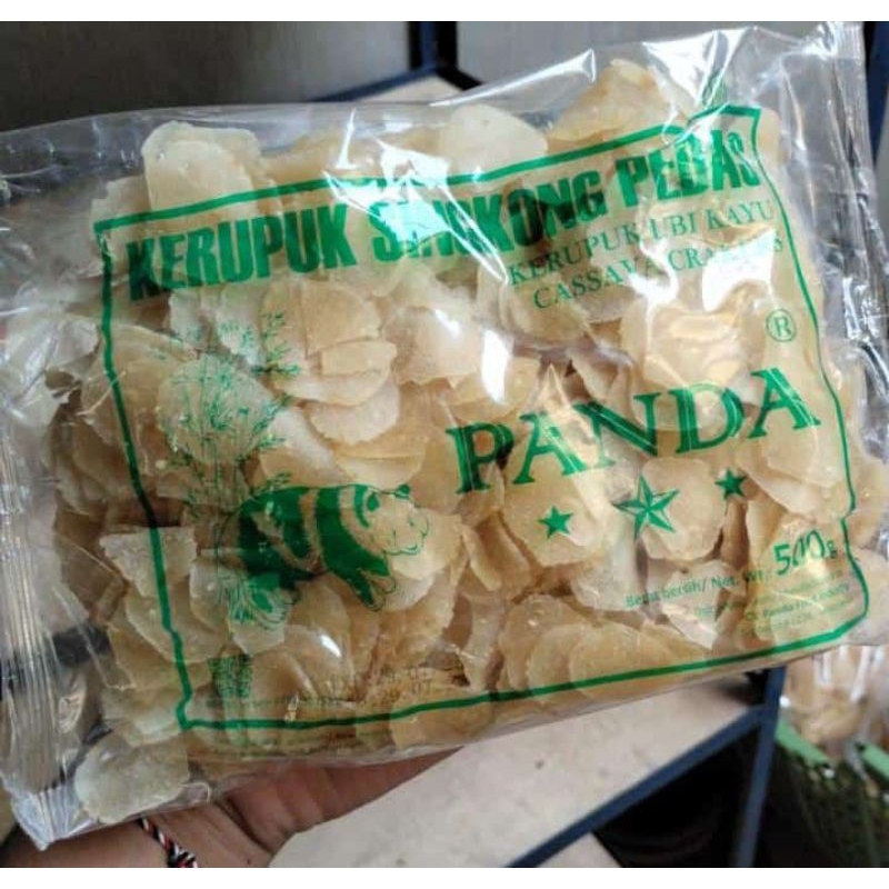 

krupuk singkong pedas 500gram