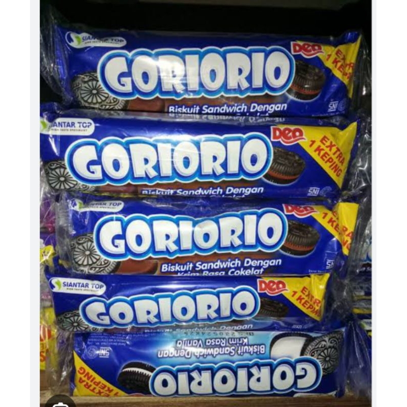 

Goriorio Biskuit 24 Gram 1 Pack isi 10 Pcs