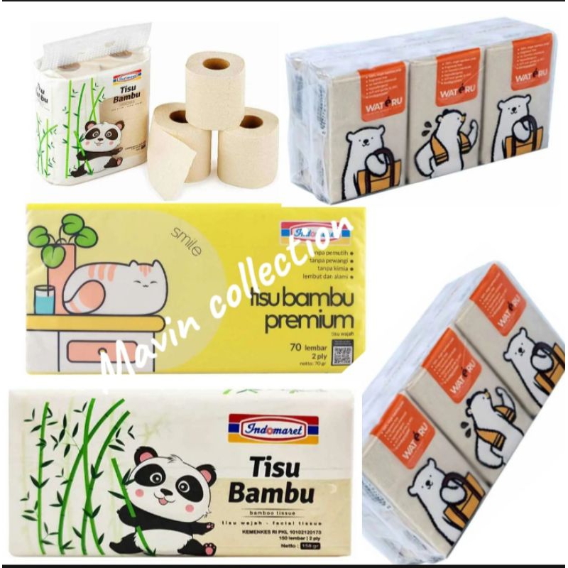 TISU TISSUE BAMBU PREMIUM INDOMARET