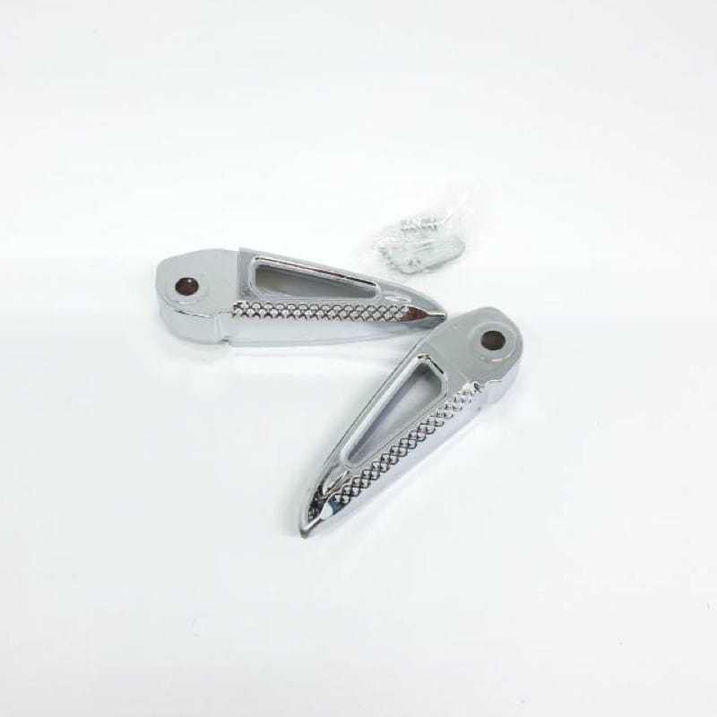 FOOTSTEP PIJAKAN HONDA SCOOPY BEAT VARIO CHROME STEP SCOOPY CHROME