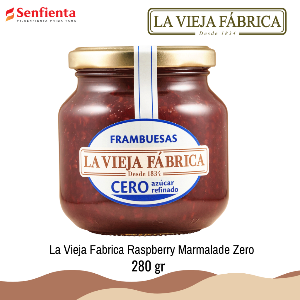 

La Vieja Fabrica Raspberry Marmalade Zero 280 gr