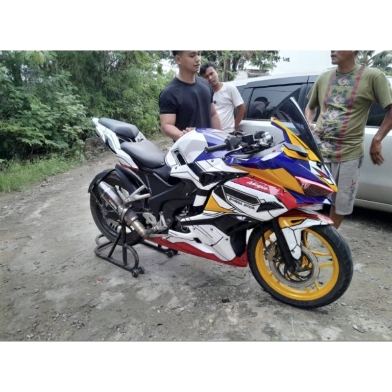 Full Fairing Full Body Model Kawasaki ZX25R untuk Kawasaki Bajaj Pulsar NS 200 set