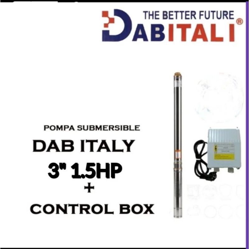 pompa submersible 1.5 HP casing