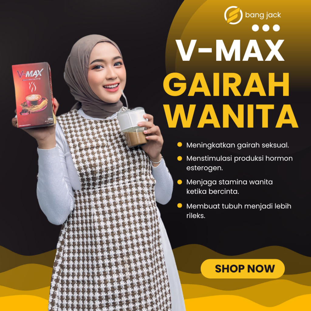 

V MAX -Kopi Penambah Gairah Wanita Kopi Gingseng Kopi Penambah Stamina