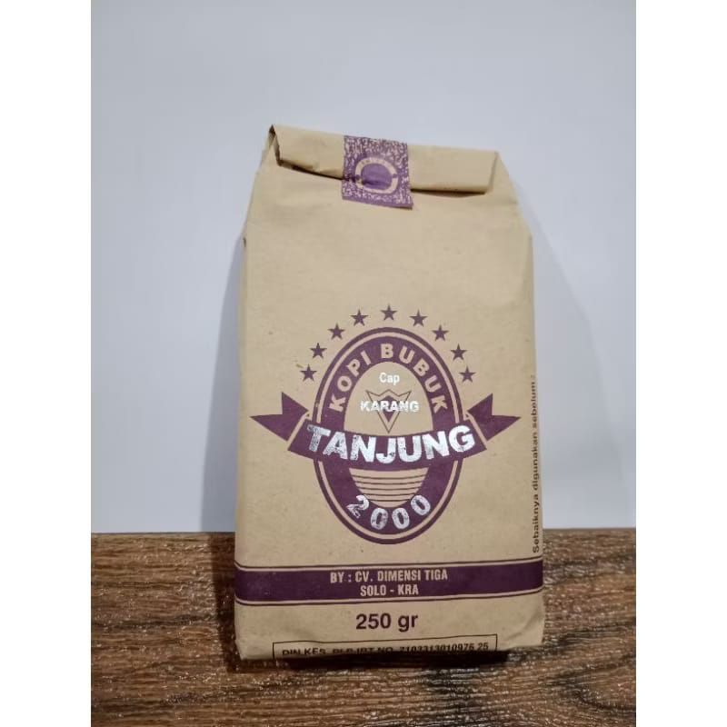 

KOPI TANJUNG 250GRAM SUPER PREMIUM 2000 CAP KARANG COFFEE