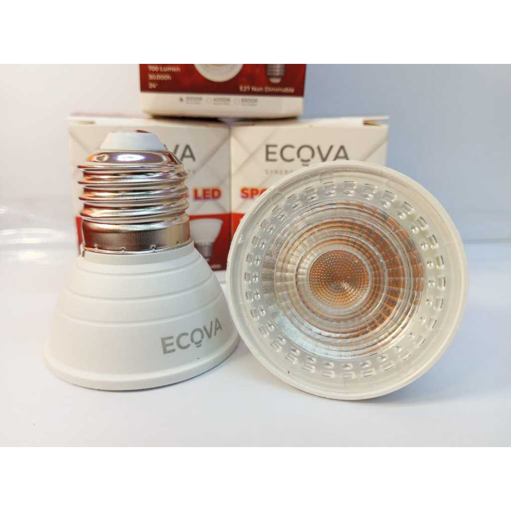Ecova lampu Halogen Spotlight Mr16 7Watt 7 Watt, 5Watt 5 Watt, & 3Watt 3 Watt Fitting E27