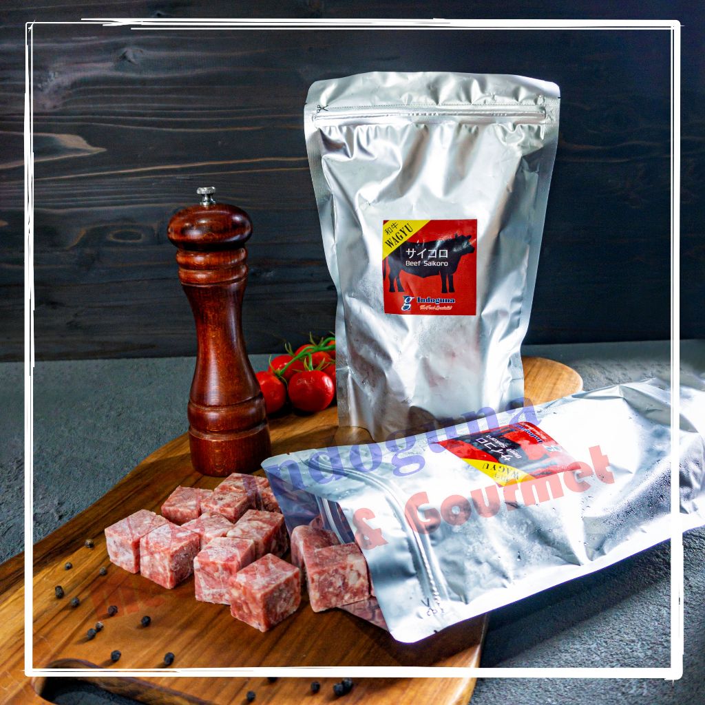 

Aussie Wagyu Beef Saikoro 500gr