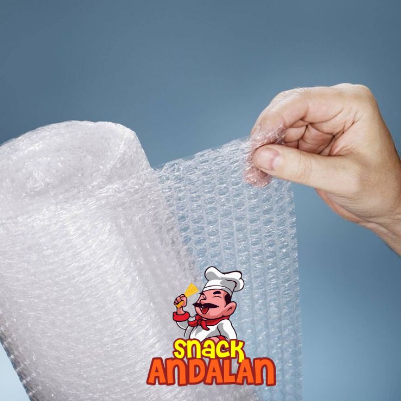 

EKSTRA BUBBLE WRAP ( UNTUK MELINDUNGI BARANG SUPAYA LEBIH AMAN )