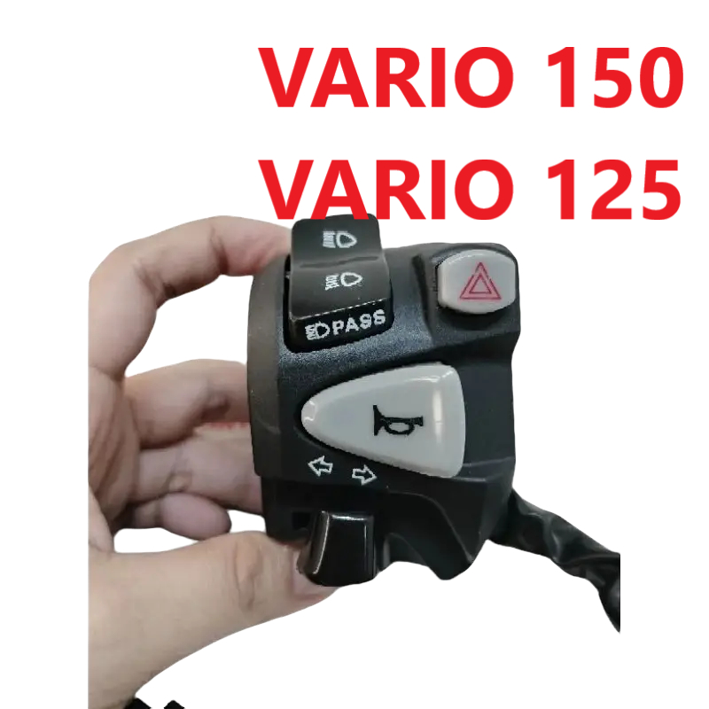 SAKLAR LAMPU DIM PASS TOMBOL HAZARD VARIO 150 OLD, VARIO 150 ALL NEW, VARIO 125 ALL NEW, BAGIAN KIRI