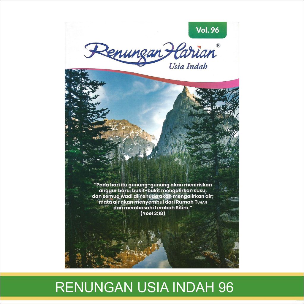 Renungan Harian Uasia Indah, Renungan Lansia Kristiani Volume Terbaru