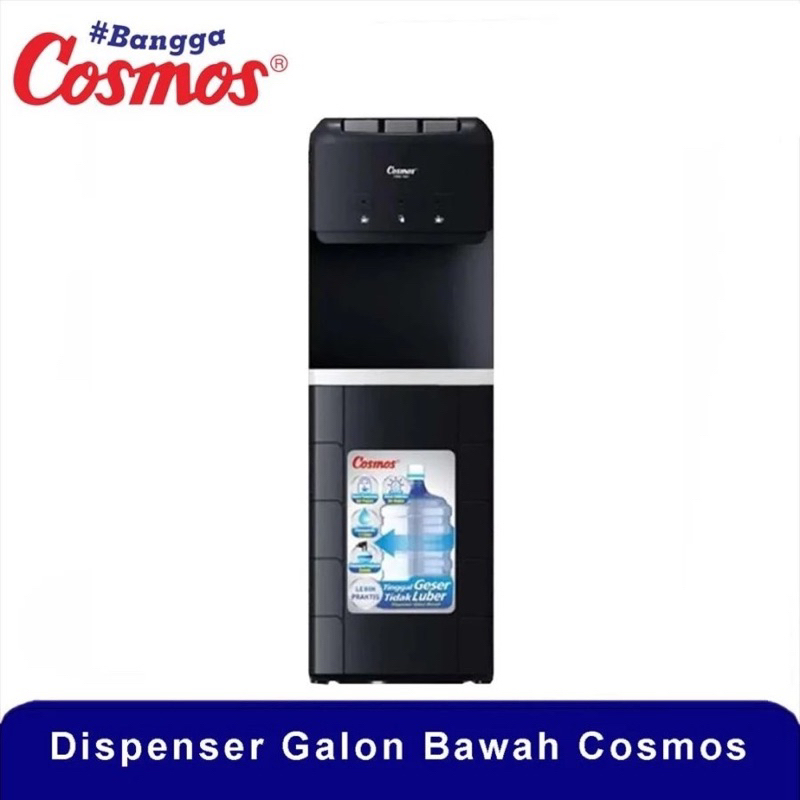 Dispenser Cosmos CWD 7601 Elektrik Galon Bawah Multifungsi Suhu Normal Dingin Panas