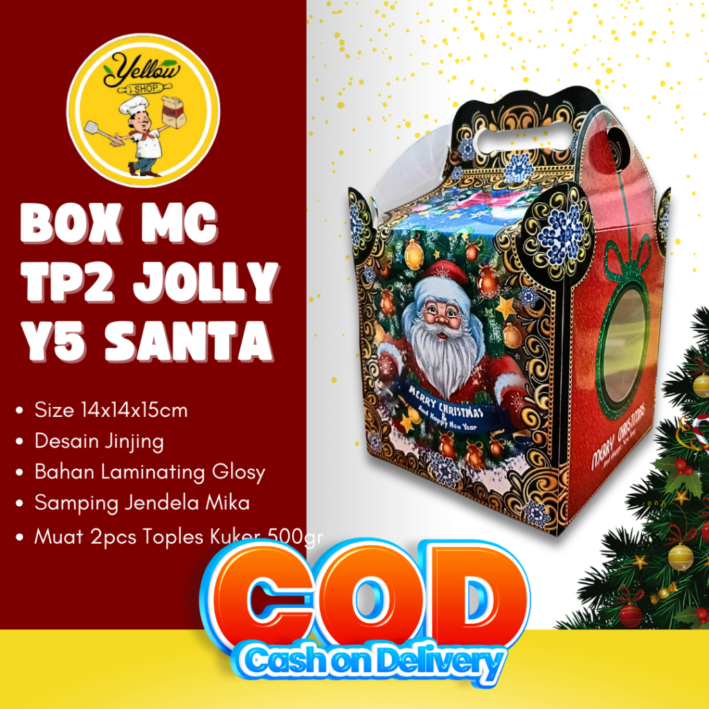 

BOX NATAL / BOX MC TP2 JOLLY Y5 SANTA/PCS