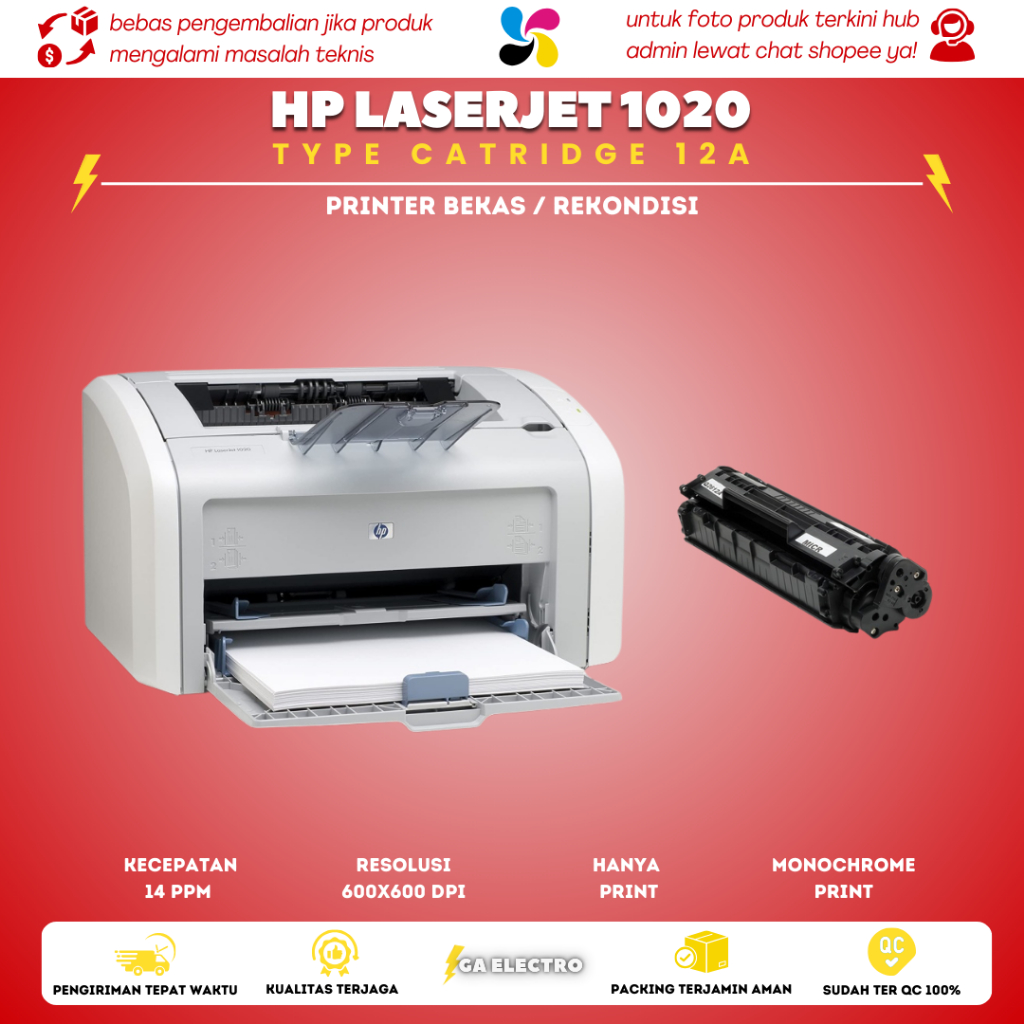 printer hp laserjet 1020 full toner