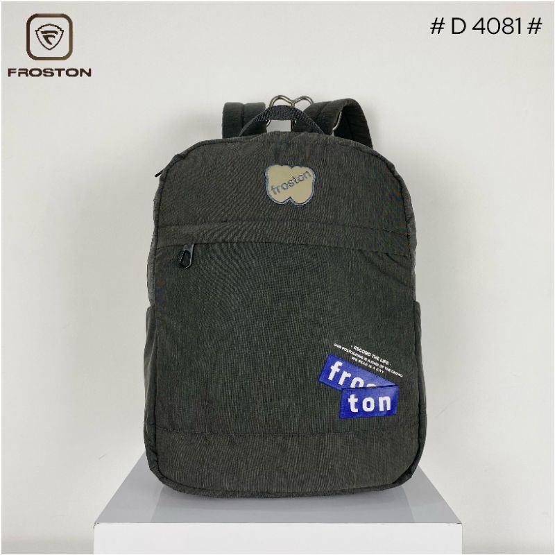 TAS RANSEL BACKPACK SEKOLAH KUALITAS BAGUS PREMIUM FROSTON D 4081