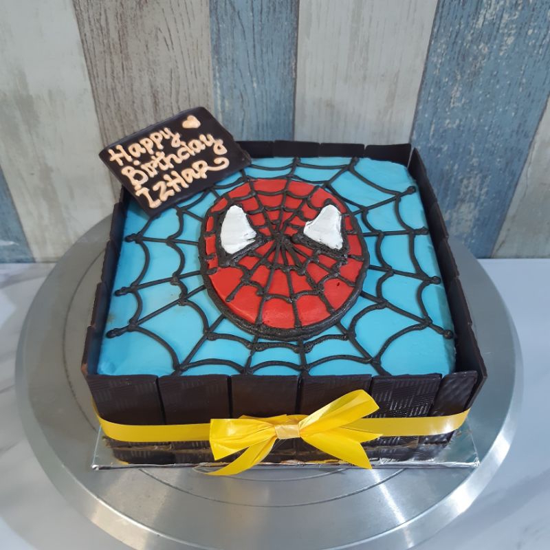 

kue ulang tahun spiderman / kue ulang tahun anak / tart anak cowok malang jatim