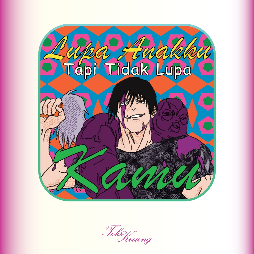 

Toji 'Dangjuts Sticker' Jujutsu Dangdut Jamet Sticker Pack