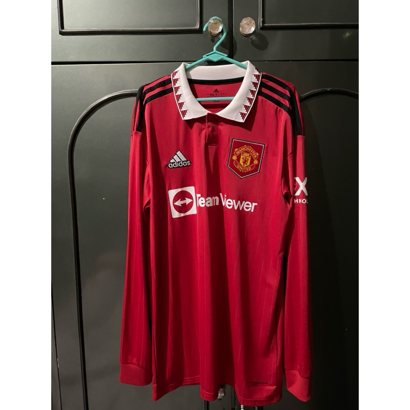 Jersey Manchester United 2022 2023 Home - Original Replica (Long Sleeve)