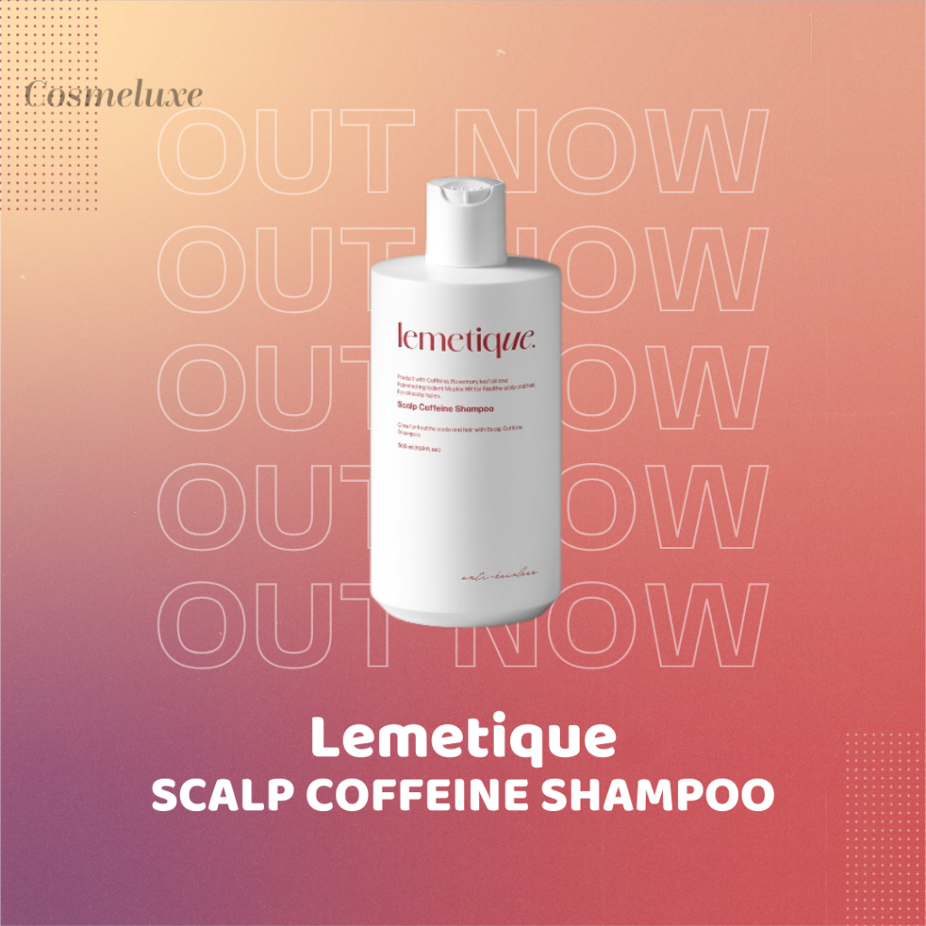 LEMETIQUE Scalp Caffeine Shampoo - Shampoo Rambut Rontok - Shampo Kafein