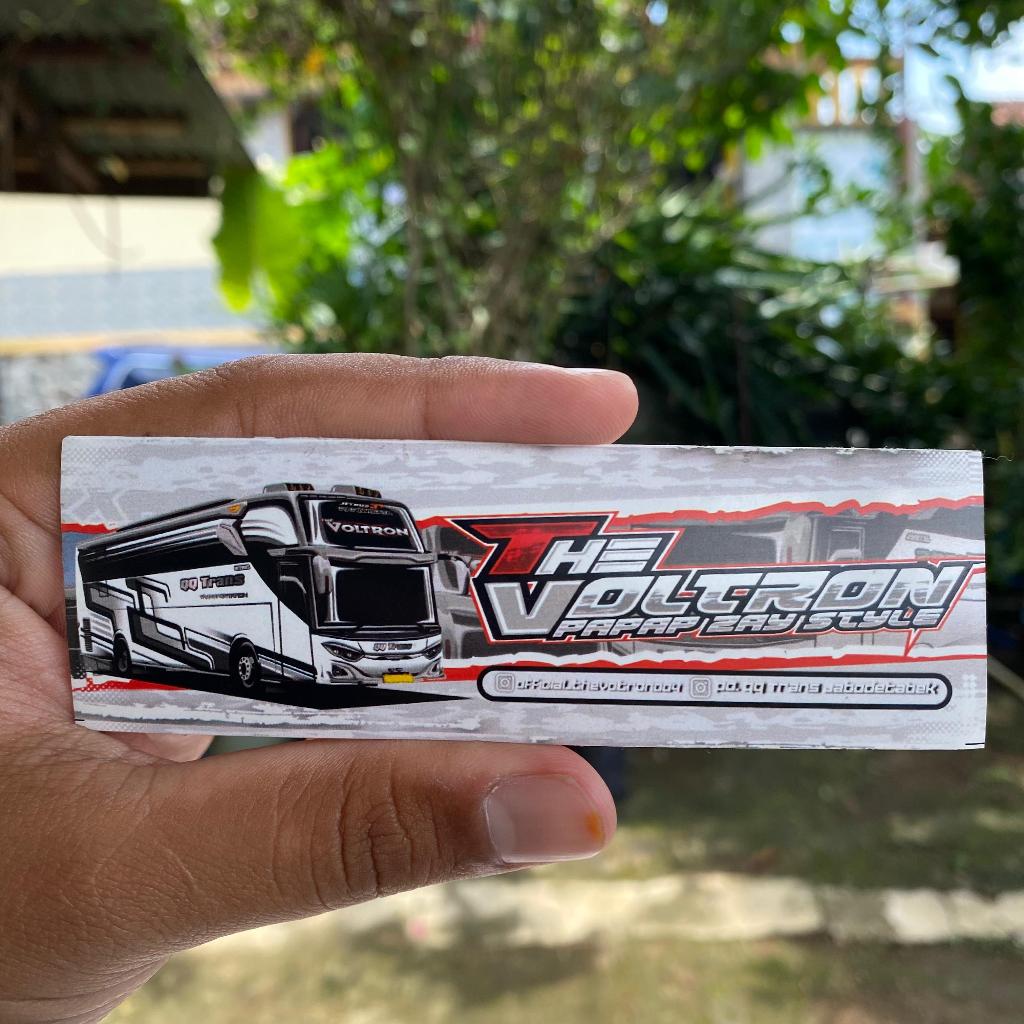 

Stiker Bus Voltron QQ Trans Asli Original Mengkilap Bening Tahan Air (Pasti Dapet Bonus)