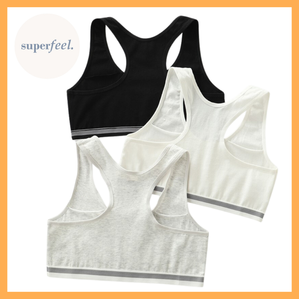 SFL MINISET SPORTY BRA BH ANAK KECIL PEREMPUAN REMAJA SEKOLAH SCHOOL SD SMP SMA GAYA LUCU MODEL LUCU