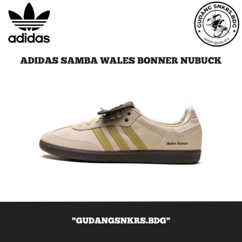 (GUDANGSNKRS) Adidas Samba Wales Bonner Nubuck