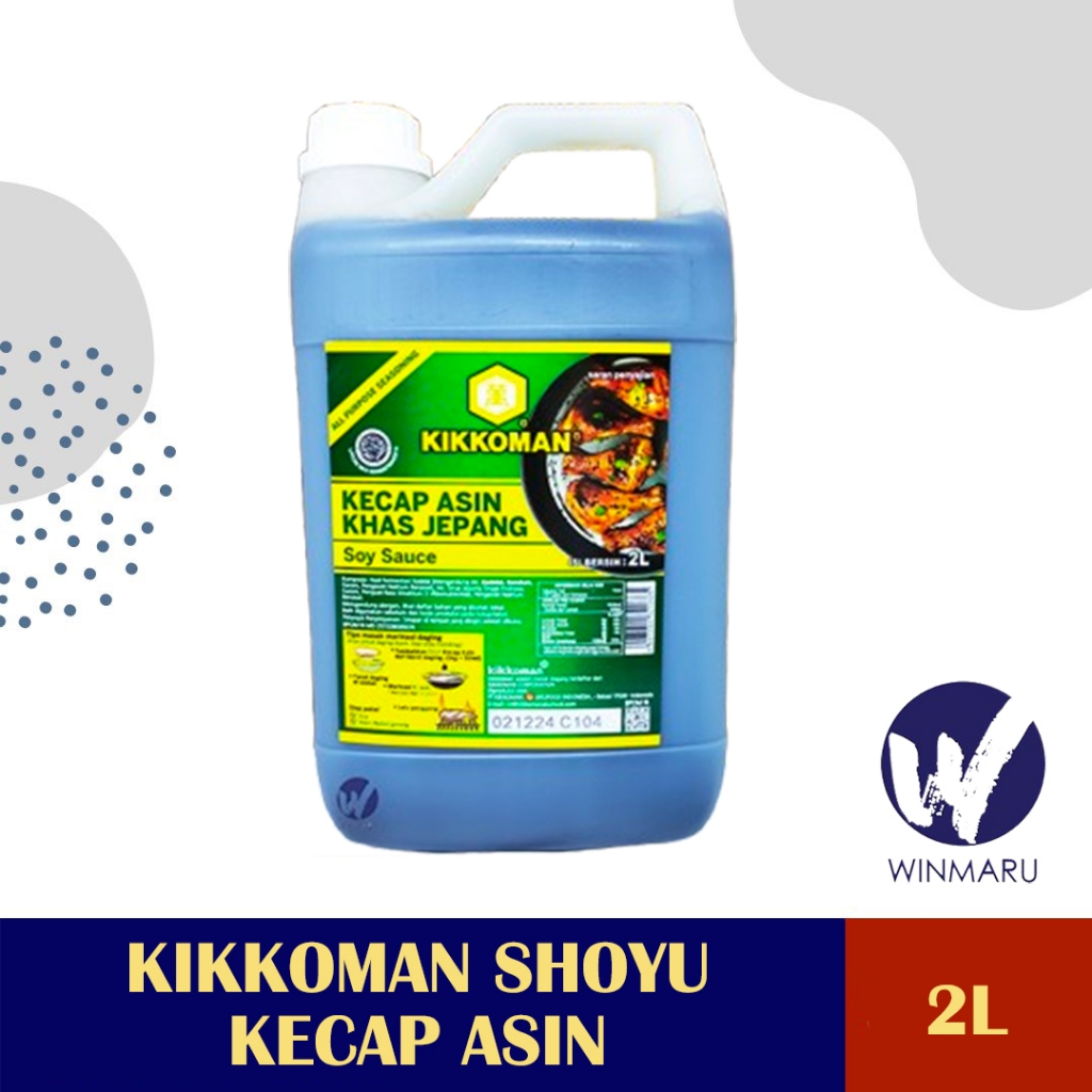 

Kikkoman Soy Sauce Shoyu 2 Liter - 2L