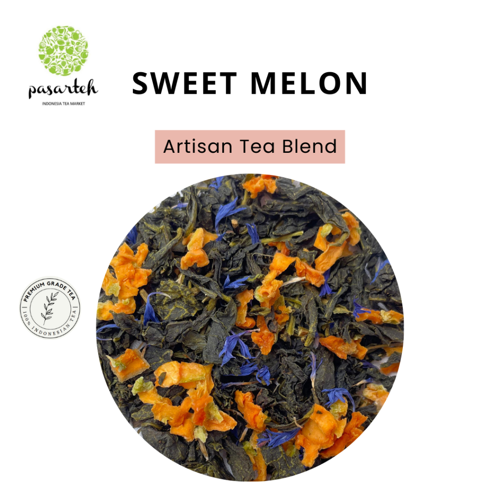 

[ pasarteh ] Sweet Melon Tea | Artisan Tea Blend | Melon Tea | Iced Tea