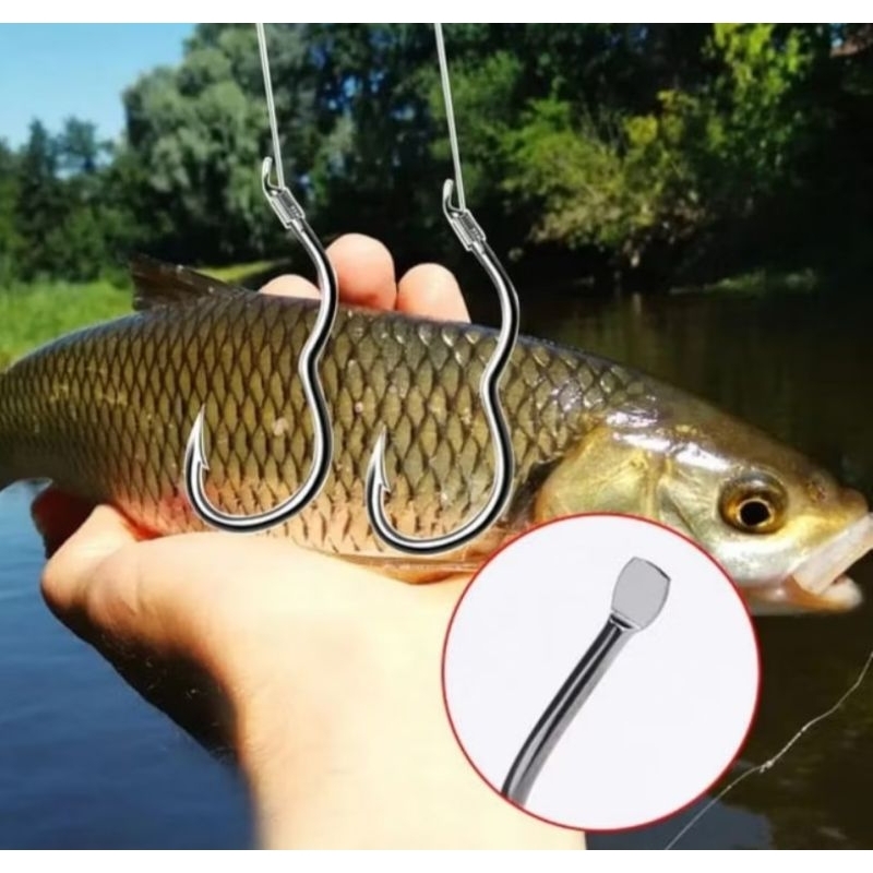 Kail Pancing Otomatis Flip Isi 10 Anti Moncel