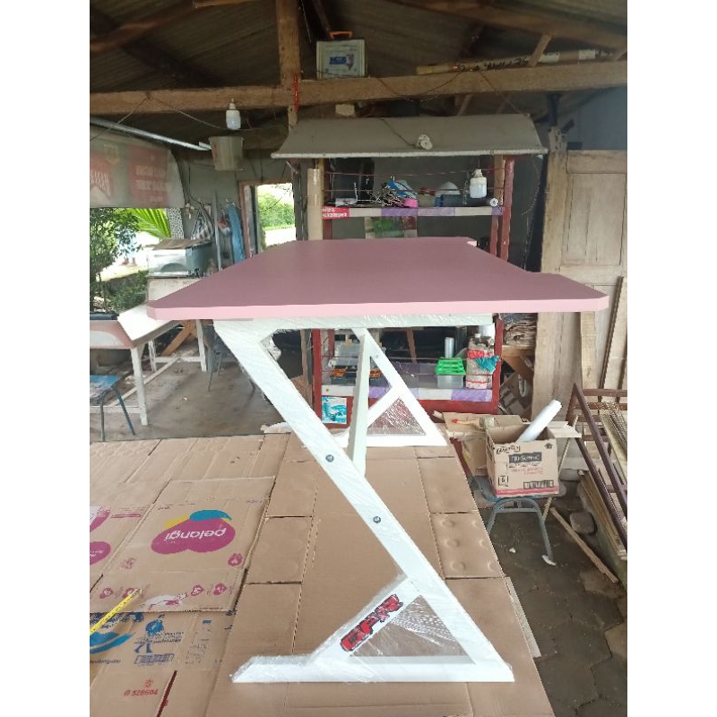 meja gaming pink GFR custom Z-A