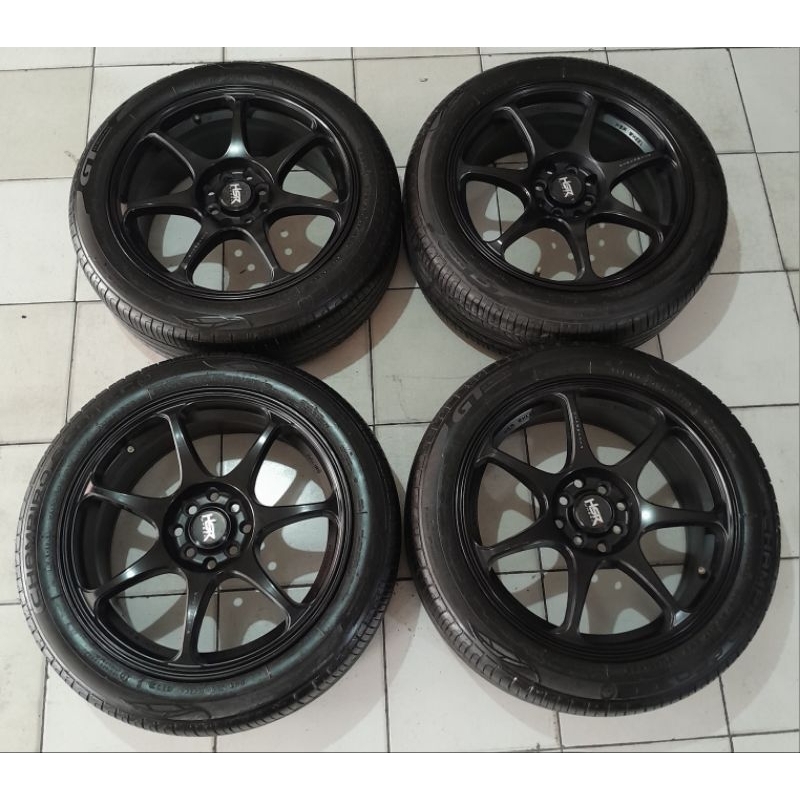 Velg pelek mobil Second HSR sebunsuta ring 17 untuk mobil  avanza xenia livina spind yaris vios alti