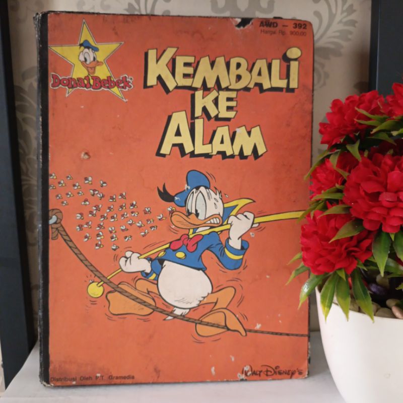 ORIGINAL MAJALAH BUNDEL ALBUM WALT DISNEY DONAL BEBEK LAWAS - KEMBALI KE ALAM (19 judul)