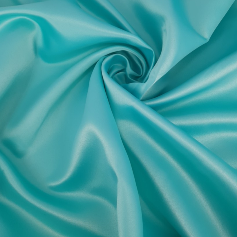 Satin Saten Duchess Bridal Premium Turquoise (Pronto Moda)
