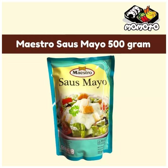 

Saus Mayo Maestro Biru 500 gram Salad Buah Sayur Burger Kebab Kentang