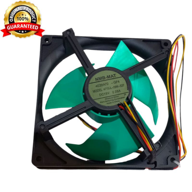 FAN MOTOR KULKAS SHARP NMB-MAT MODEL FBA12J15V | FAN KIPAS KULKAS ARUS DC 15 VOLT