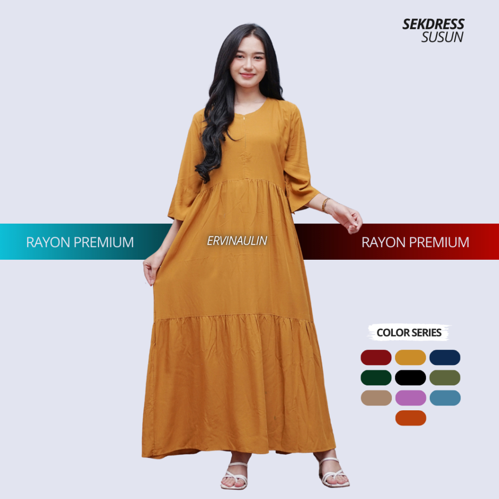 SEKDRESS SUSUN POLOS